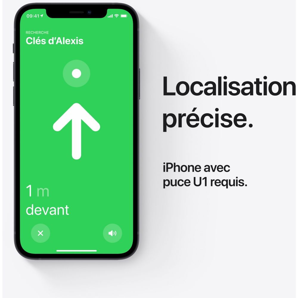 Tracker bluetooth Apple AirTag Pack de 1 - Cosnewshop