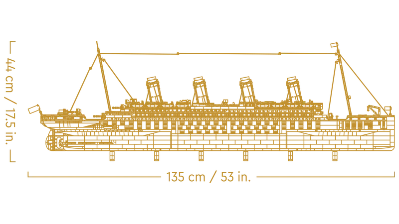 LEGO® Le Titanic - Cosnewshop