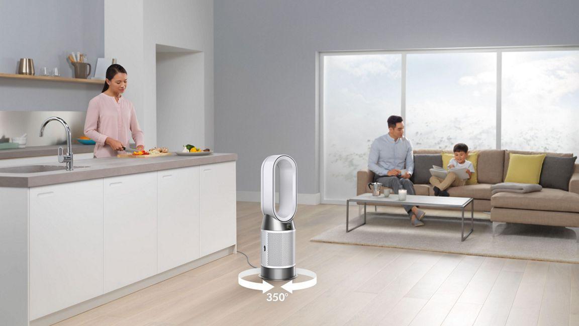 Purificateur Dyson Purifier Hot+Cool™ Gen1 (Blanc/Argent) HP10 - Cosnewshop