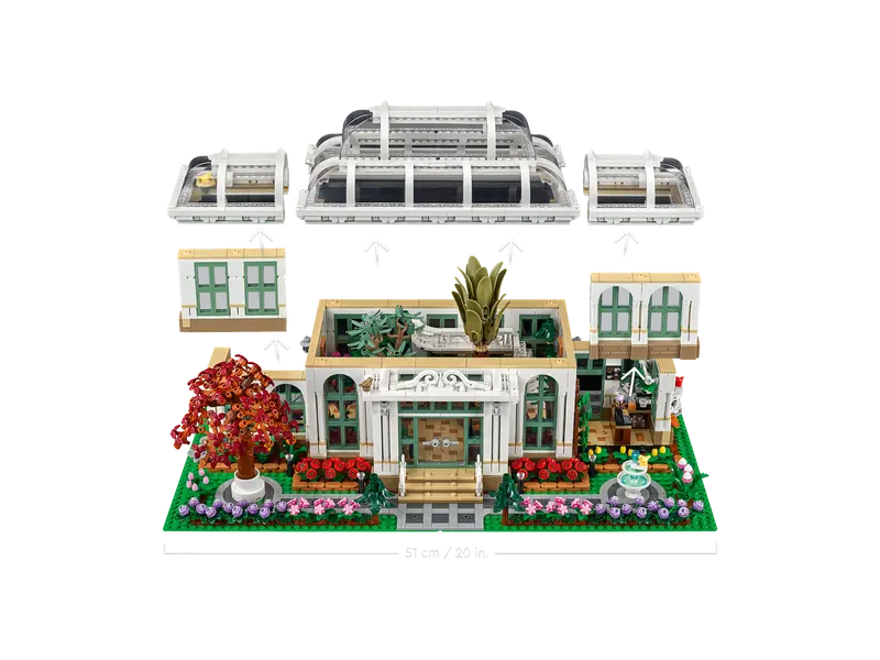 Lego Ideas Le jardin botanique - Cosnewshop