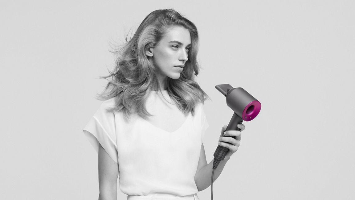 Sèche-cheveux Dyson Supersonic™ Edition Spéciale Fuchsia/Nickel - Cosnewshop