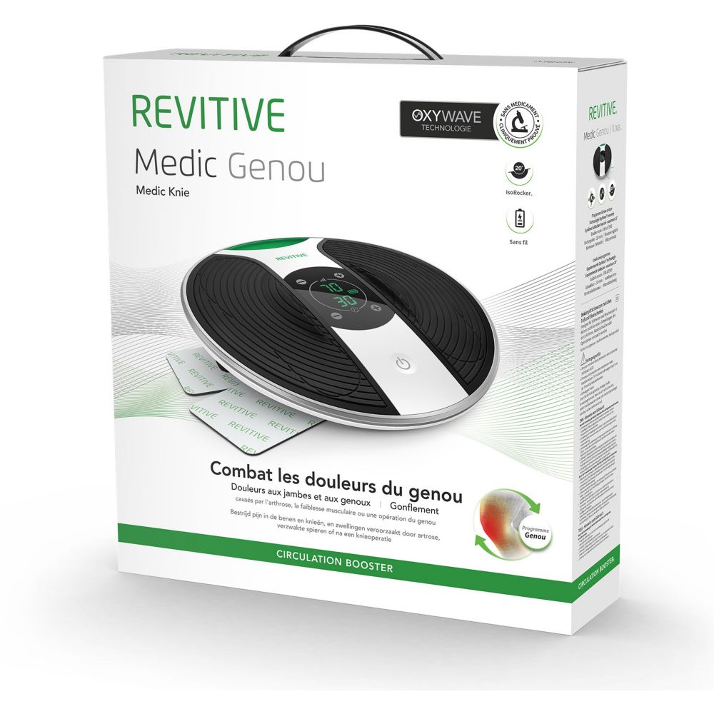 Stimulateur circulatoire Revitive Medic genou - Cosnewshop