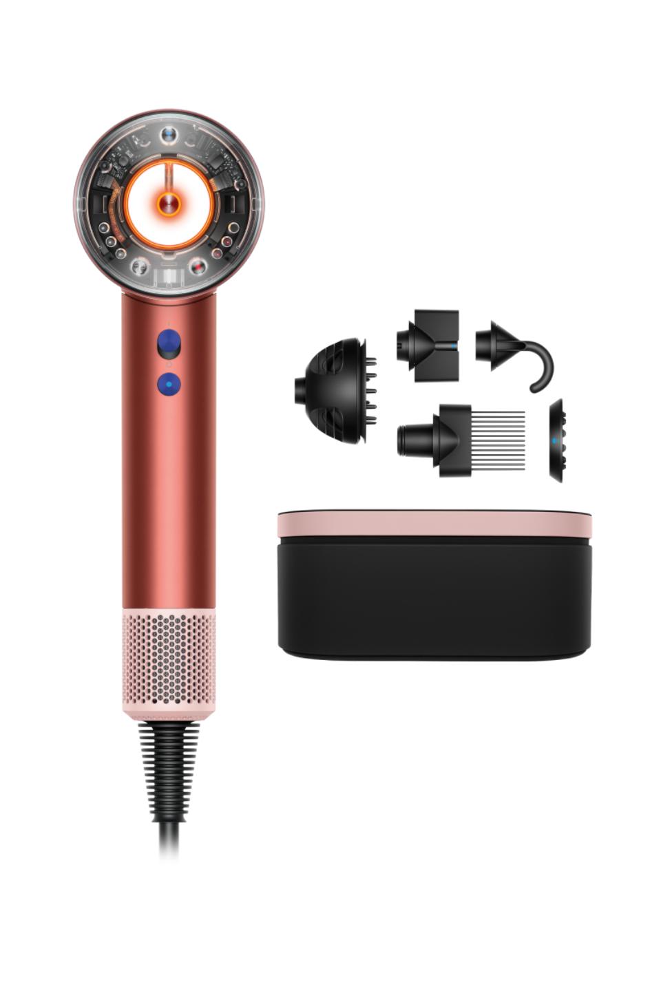 Sèche-cheveux Dyson Supersonic Nural™ (Fraise cuivrée/rose poudré) - Cosnewshop