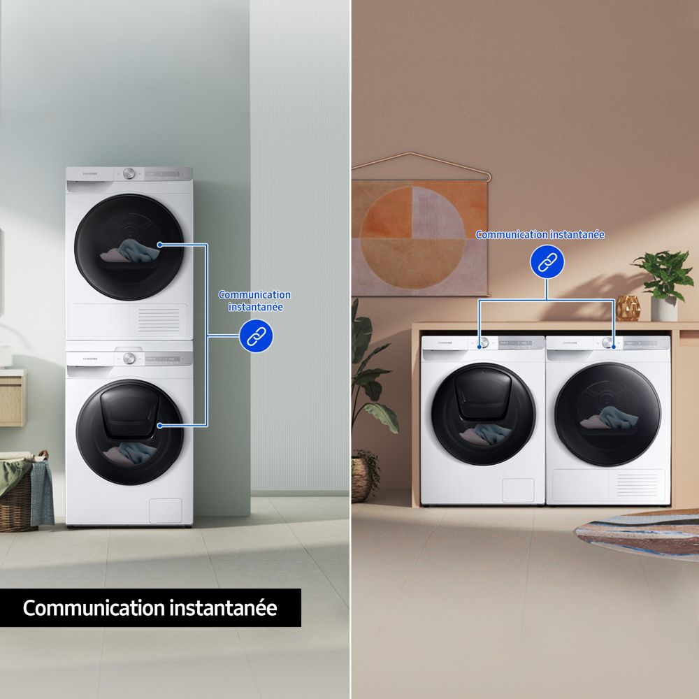 Lave linge hublot Samsung WW80T552DAW AddWash - Cosnewshop