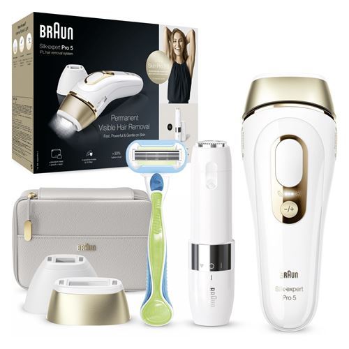 Appareil à lumière pulsée IPL Braun SilkExpertPro PL5159 Blanc - Cosnewshop