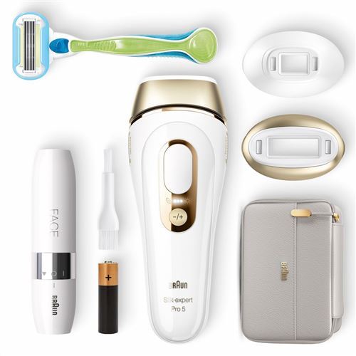 Appareil à lumière pulsée IPL Braun SilkExpertPro PL5159 Blanc - Cosnewshop