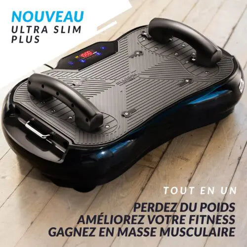 Plateforme Vibrante Ultra Slim Plus Bluefin Fitness - Cosnewshop