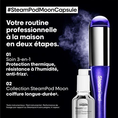 Lisseur-boucleur Vapeur SteamPod 4 en édition limitée Moon Capsule - Cosnewshop