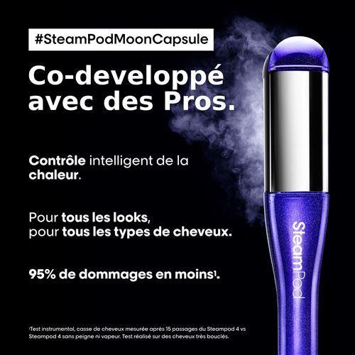 Lisseur-boucleur Vapeur SteamPod 4 en édition limitée Moon Capsule - Cosnewshop