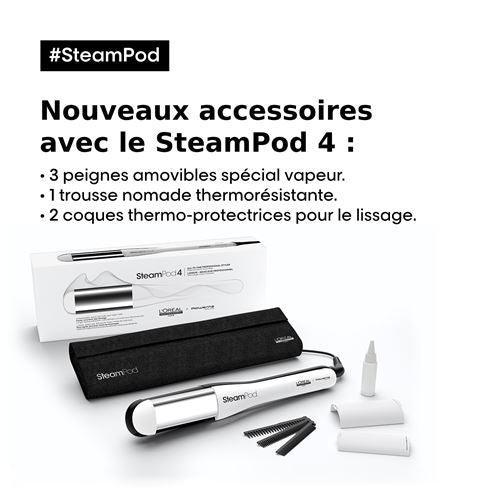 Lisseur-boucleur L'Oréal Professionnel Steampod 4 E3902600 Blanc - Cosnewshop