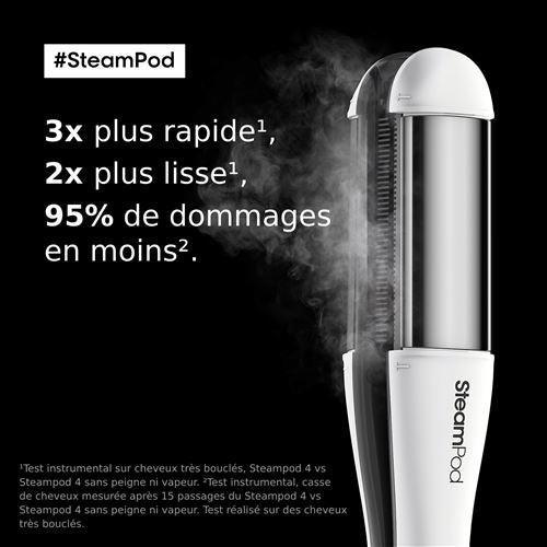 Lisseur-boucleur L'Oréal Professionnel Steampod 4 E3902600 Blanc - Cosnewshop