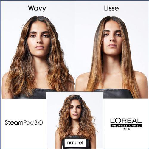 Lisseur vapeur L'Oréal Professionnel Steampod 3.0 Blanc - Cosnewshop