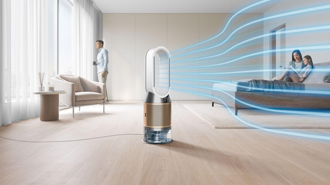 Purificateur Dyson Purifier Humidify+Cool™ Formaldehyde (Blanc/Or) PH04 - Cosnewshop