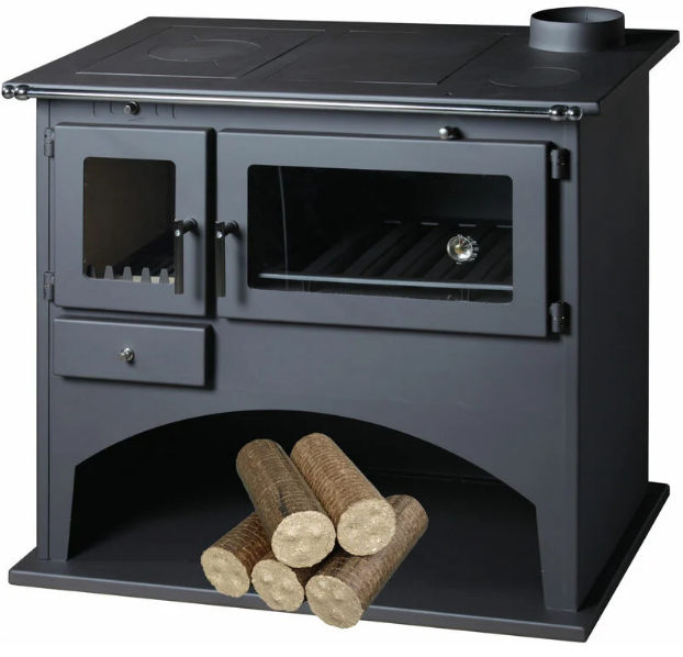 Cuisinière à bois VIKI 10,5kW - 12,5kW - Cosnewshop