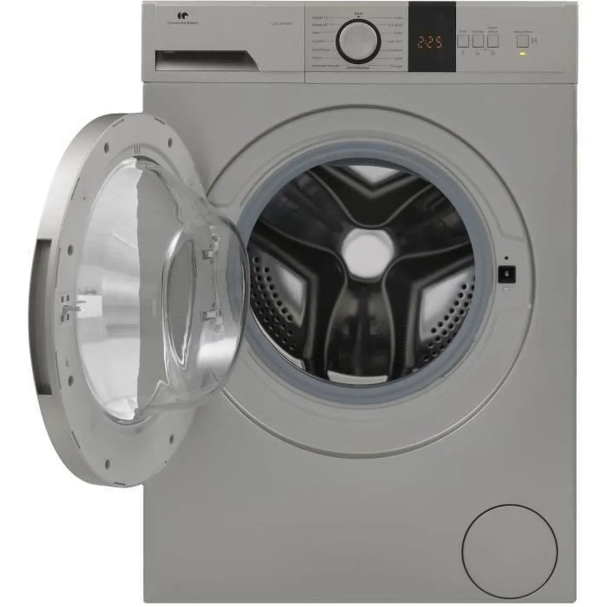 Lave-linge hublot CONTINENTAL EDISON CELL10140S1 - 10 kg – Moteur induction – L59,7 cm - 1400 trs/min - Silver - Cosnewshop