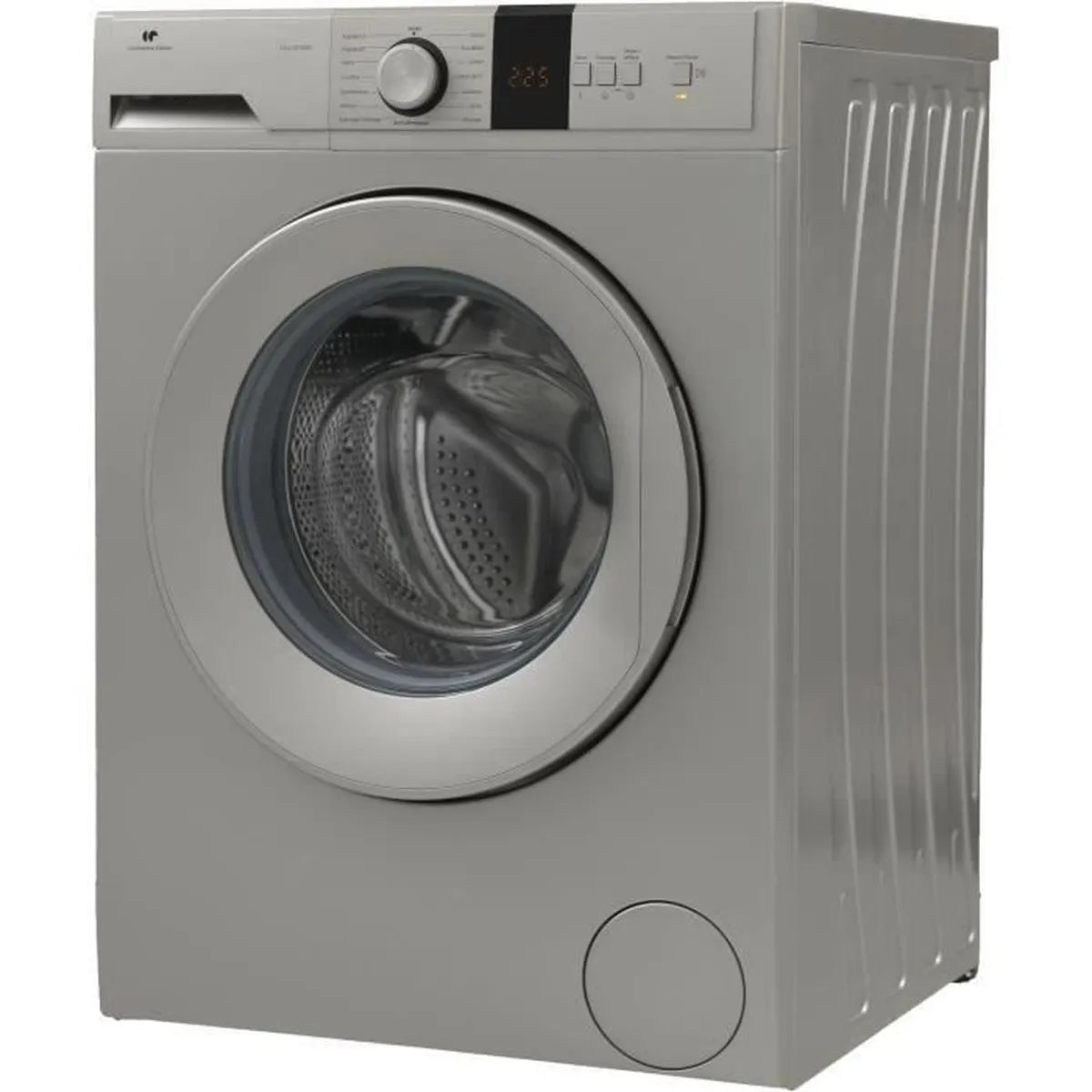 Lave-linge hublot CONTINENTAL EDISON CELL10140S1 - 10 kg – Moteur induction – L59,7 cm - 1400 trs/min - Silver - Cosnewshop