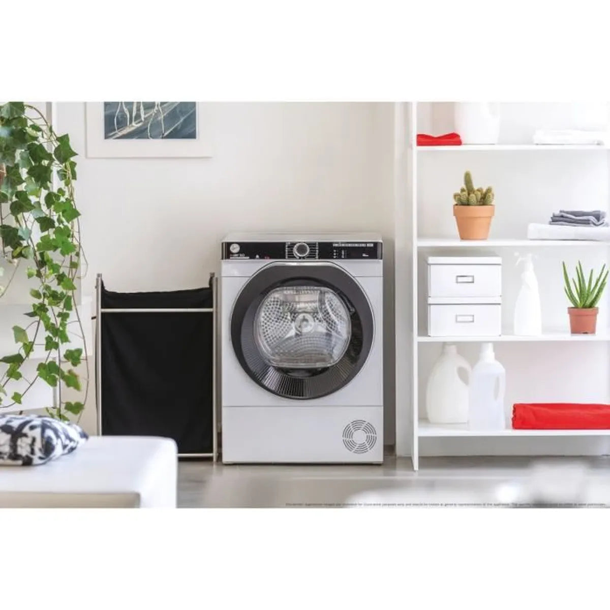 Sèche-linge pompe à chaleur HOOVER NDPEH11A2TCBEXSS H-DRY 500 - 11 kg - Classe A++ - Connecté - Blanc - Cosnewshop